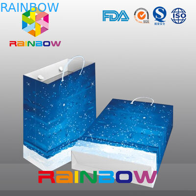 खरीदारी के लिए हैंडल के साथ ड्रीमलाइज़ डिज़ाइन अनुकूलित पेपर बैग