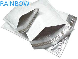 तीन साइड सील मोर्चा पारदर्शी वापस पन्नी विरोधी स्थैतिक बैग जिपर और आंसू पायदान के साथ