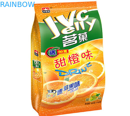 प्लास्टिक शाइनिंग फिनिश फ़्लैट बॉटम स्टैंड स्टैंड अप चिप्स पैकेजिंग बैग विथ टियर नॉच