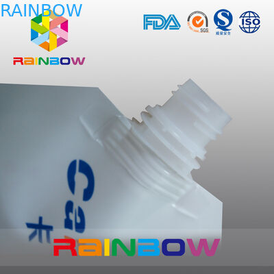 विंडशील्ड वॉशर तरल पदार्थ के लिए स्लॉट के साथ टुकड़े टुकड़े लेयर टोंटी पाउच पैकेजिंग