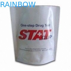 गर्मी sealable सूखी बचाते पाउच थैला, प्रिंटिंग Ziplock एल्यूमिनियम पन्नी थैली खड़े हो जाओ