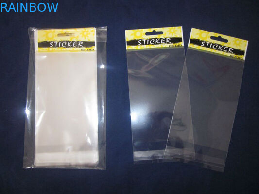पीला सामने प्रमुख पैकेजिंग मुद्रण बैग / छेद के लिए दंर्तखोदनी के साथ सामने वायलनचेलो बैग