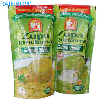 पूरक के लिए जिपर के साथ एल्यूमीनियम पन्नी इन्सुलेशन खाद्य वैक्यूम सील बैग मुंहतोड़ जवाब दें