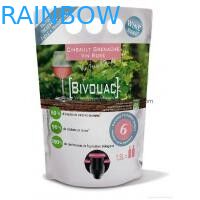 एल्यूमीनियम पन्नी बैग हीट सील पैकिंग खाद्य बैग, मर कट हैंडल के साथ वैक्यूम प्लास्टिक पाउच