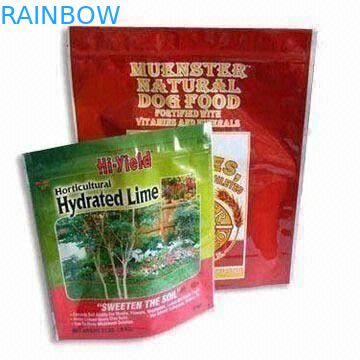 एल्यूमीनियम पन्नी बैग हीट सील पैकिंग खाद्य बैग, मर कट हैंडल के साथ वैक्यूम प्लास्टिक पाउच