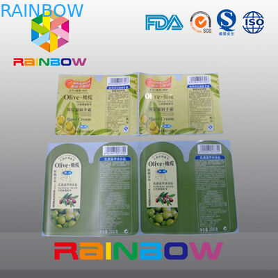 स्वनिर्धारित लेबल स्व चिपकने वाला कागज सिकोड़ें आस्तीन लेबल / बोतल / बैग के लिए स्टिकर