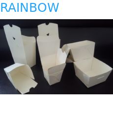 नूडल पैकेजिंग के लिए वन टाइम यूज पेपर बॉक्स, चाइनीज फूड के लिए पेपर बॉक्स