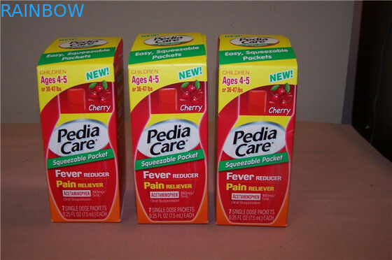दर्द Reducer पैकेजिंग के लिए कस्टम मुद्रित कागज बॉक्स, दर्द रिलीवर पेपर बॉक्स पैकेज