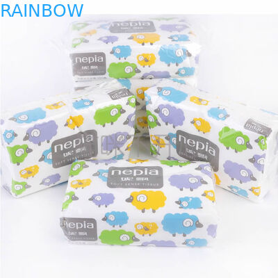 गुलाबी सुरुचिपूर्ण कस्टम पेपर बॉक्स / खिड़की के साथ गर्म मुद्रांकन लोगो उपहार स्क्वायर बॉक्स