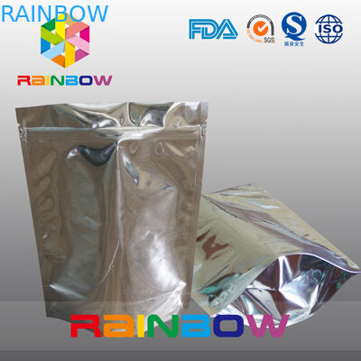 जिपर के साथ पूरक / पन्नी Doypack के लिए एल्यूमीनियम पन्नी थैली खड़े