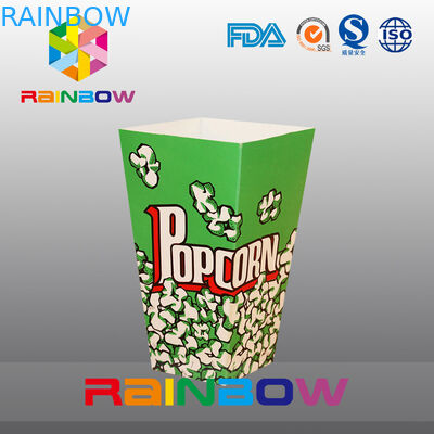 अद्वितीय डिजाइन अनुकूलित पेपर बैग, अमेरिका पॉपकॉर्न पेपर बैग