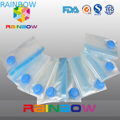 वैक्यूम एयर सील भंडारण बैग / रजाई, बिस्तर और कपड़े के लिए अंतरिक्ष सेवर बैग