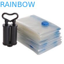 वैक्यूम एयर सील भंडारण बैग / रजाई, बिस्तर और कपड़े के लिए अंतरिक्ष सेवर बैग