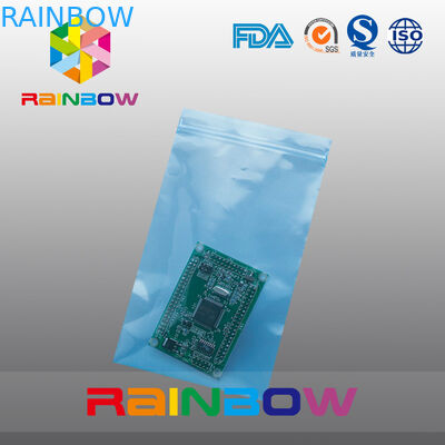 इलेक्ट्रॉनिक उपकरणों / इयरफ़ोन पैकेजिंग के लिए सादे पॉली एंटी स्टेटिक बैग