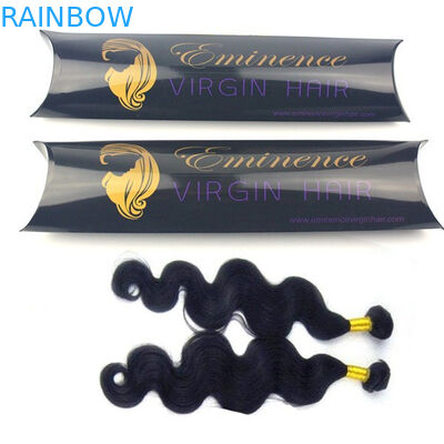 हेयर एक्सटेंशन पेपर बॉक्स पैकेजिंग विद क्लियर विंडो, हेयर एक्सटेंशन पेपर बॉक्स