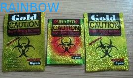 कस्टम मुद्रित ज़िप प्लास्टिक बैग / राष्ट्र मसाला पॉटपुरी बैग