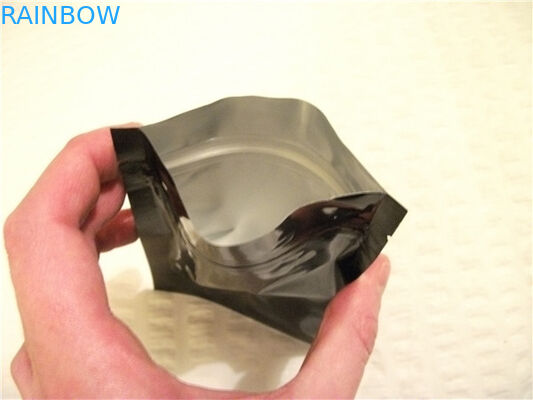 ग्लॉसी अनप्रिंटेड 10 एक्स 15 प्लेन माइलर जिपलॉक बैग कैप्सूल के लिए जिपलॉक के साथ पैकेजिंग पाउच