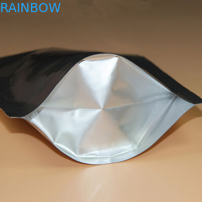 कस्टम मुद्रित Mylar जिपलॉक बैग खाद्य भंडारण पैकेजिंग के लिए स्टैंड आकार के साथ लाल Mylar बैग