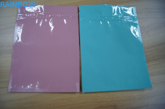 3''x4 '' कलरफुल टॉप फीड फॉइल जिप लॉक बैग पोटपुरी पाउच, मायलर जिपर बैग