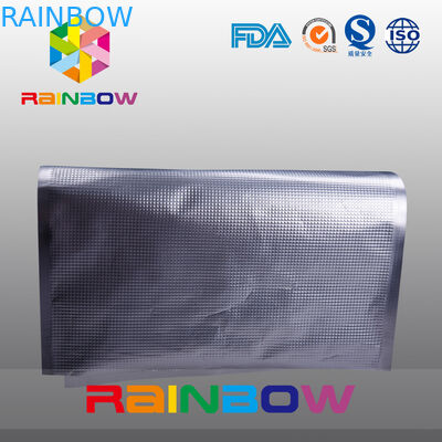 बनावट Channal खाद्य वैक्यूम सील बैग Sous Vide / खाद्य सेवर पन्नी उभरा हुआ बैग