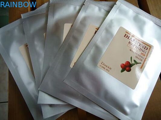 चेहरे का मुखौटा थैली एल्यूमीनियम पन्नी कॉस्मेटिक पैकेज बैग अनुकूलित डिजाइन