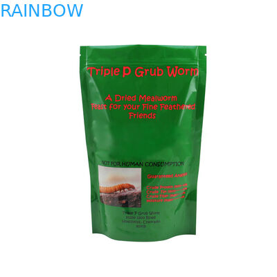 पुनर्नवीनीकरण Mealworm पन्नी थैली पैकेजिंग, Mealworm पैकिंग के लिए Doypack ज़िपलॉक बैग