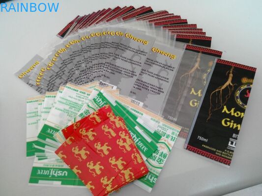 नारियल पानी की बोतल पैकेजिंग के लिए हाथ आवेदन सिकोड़ें आस्तीन लेबल