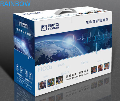 इलेक्ट्रॉनिक उपकरण के लिए रंगीन मुद्रित पेपर नालीदार शिपिंग पैकिंग बॉक्स