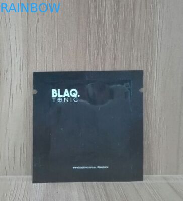 5cm एक्स 5cm छोटे पकड़ सील बैग काला रंग मसाला पाउडर पैकेजिंग के लिए