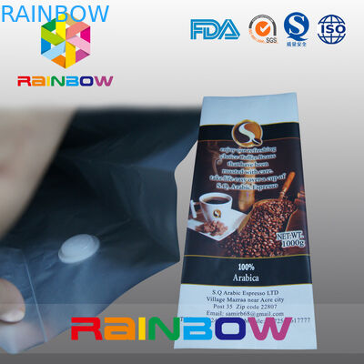कॉफी बैग पैकिंग के लिए अनुकूलित प्लास्टिक पाउच पैकेजिंग Degassing वाल्व