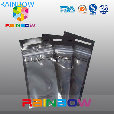 जिपलॉक के साथ लोगो प्रिंटिंग हेडसेट / ईरफ़ोन पैकेजिंग बैग / पाउच के माध्यम से देखें