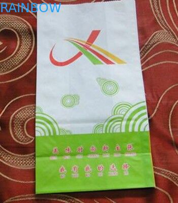 क्राफ्ट पेपर पंक्तिबद्ध पन्नी अंदर रोस्ट चिकन पैकेजिंग बैग अनुकूलित डिजाइन