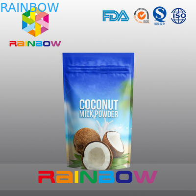 कोलेजन पाउडर / शुद्ध बकरी का दूध पाउडर जिपर के साथ एल्यूमीनियम पन्नी थैली पैकेजिंग