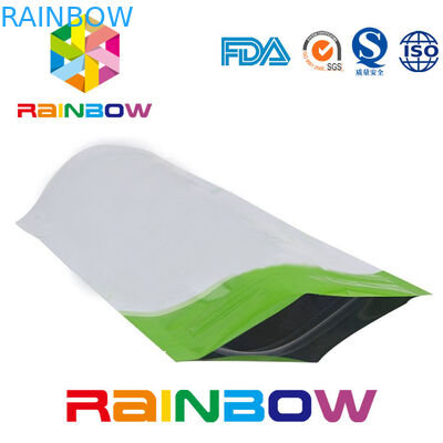 पोषाहार बार पैकेजिंग पाउच / ज़िप लॉक फ़ॉइल सप्लीमेंट पाउच पैक को खड़ा करें