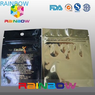 गोल्ड एंटी स्टेटिक बैग / Esd परिरक्षण इलेक्ट्रॉनिक उत्पाद जिपर बैग कस्टम