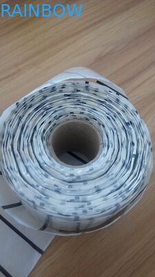 बोतल के लिए रोल के साथ कस्टम ब्लाइंड मैन टैक्टाइल वार्निंग लेबल सिकोड़ें आस्तीन लेबल