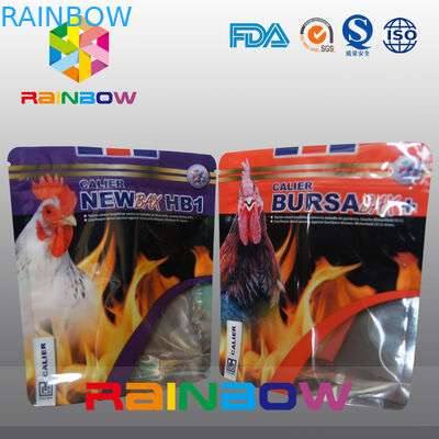 Zpilock पालतू खाद्य थैली एल्यूमीनियम पन्नी पशु Tukey खाद्य थैला ऊपर खड़े हो जाओ