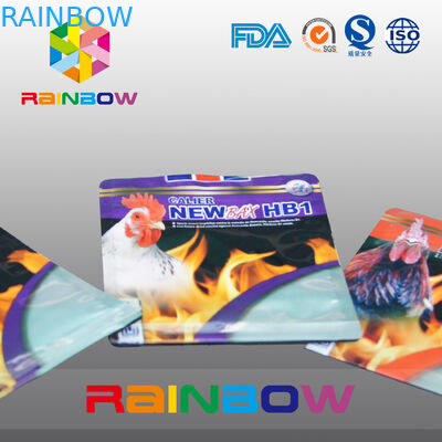 Zpilock पालतू खाद्य थैली एल्यूमीनियम पन्नी पशु Tukey खाद्य थैला ऊपर खड़े हो जाओ