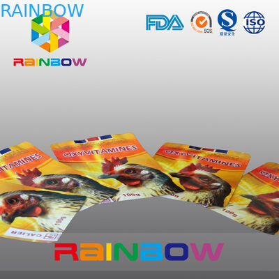 जिपर / रे - सील करने योग्य पशु खाद्य बैग के साथ ग्रेव्यू प्रिंटिंग पेट फूड पाउच