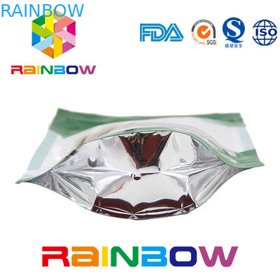 जिपर के साथ मुद्रित एल्यूमीनियम पन्नी मट्ठा प्रोटीन पाउडर Packaigng पाउच चौरसाई