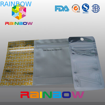 चाय के लिए जिपर बैग खड़े हो जाओ, प्लास्टिक पाउच पैकेजिंग नीचे कली बैग और संभाल