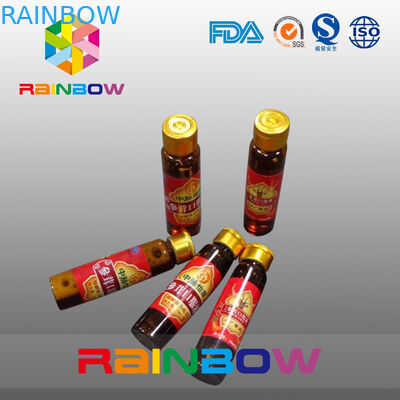 मुद्रित उच्च संकोचन पीवीसी / पीईटी गर्म सिकुड़ते लेबल / हीट सिकोड़ें आस्तीन लेबल