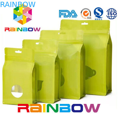 नारियल चिप्स / पालतू भोजन / नाश्ता / बिस्किट के लिए जिपर बैग के लिए खाद्य ग्रेड स्टैंड अप