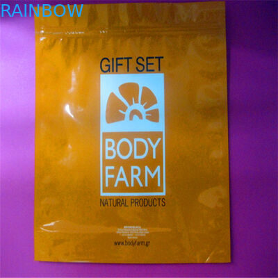 कस्टम सुरक्षा प्लास्टिक कॉस्मेटिक पैकेजिंग बैग सुपीरियर क्वालिटी बैग