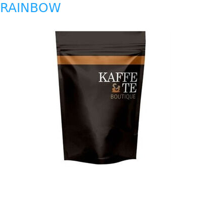 जिपर के साथ एल्युमीनियम फॉयल बैग, टी / कॉफ़ी पैकेजिंग बैग्स खड़े करें