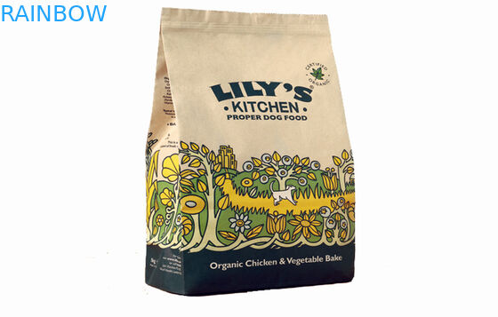 सूखे फल, नाश्ते, चाय, कॉफी के लिए सिल्वर गोल्ड फ़ॉइल पाउच पैकेजिंग