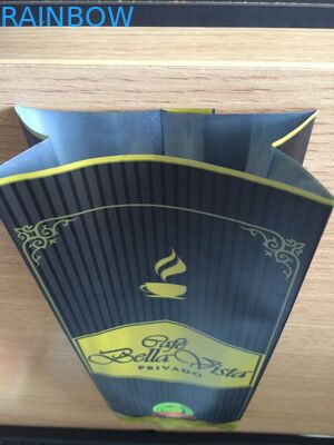 स्वनिर्धारित पन्नी थैली पैकेजिंग साइड कलीसिया क्वाल सील्ड पैकेजिंग बैग