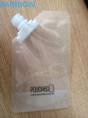 चिकनाई तेल / पानी / रस / कपड़े धोने का साबुन पैकेजिंग बैग के लिए टोंटी थैला