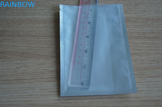 जिप लॉक के साथ पुन: प्रयोज्य तीन पक्षीय सील पन्नी थैली पैकेजिंग प्लास्टिक मलार बैग