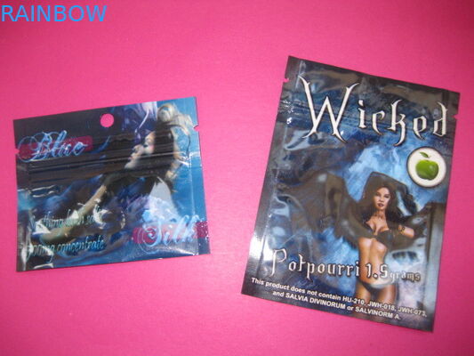 पुनर्नवीनीकरण पन्नी पाउच पैकेजिंग जिपर सिगार पाउच Mylar भंडारण बैग